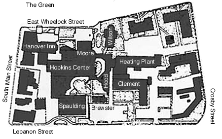 Map of Hopland