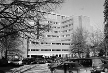 Front (south) facade of Faulkner House, MHMH, Spring 1994 (author)