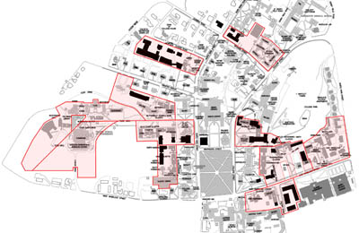 map of proposed consortia