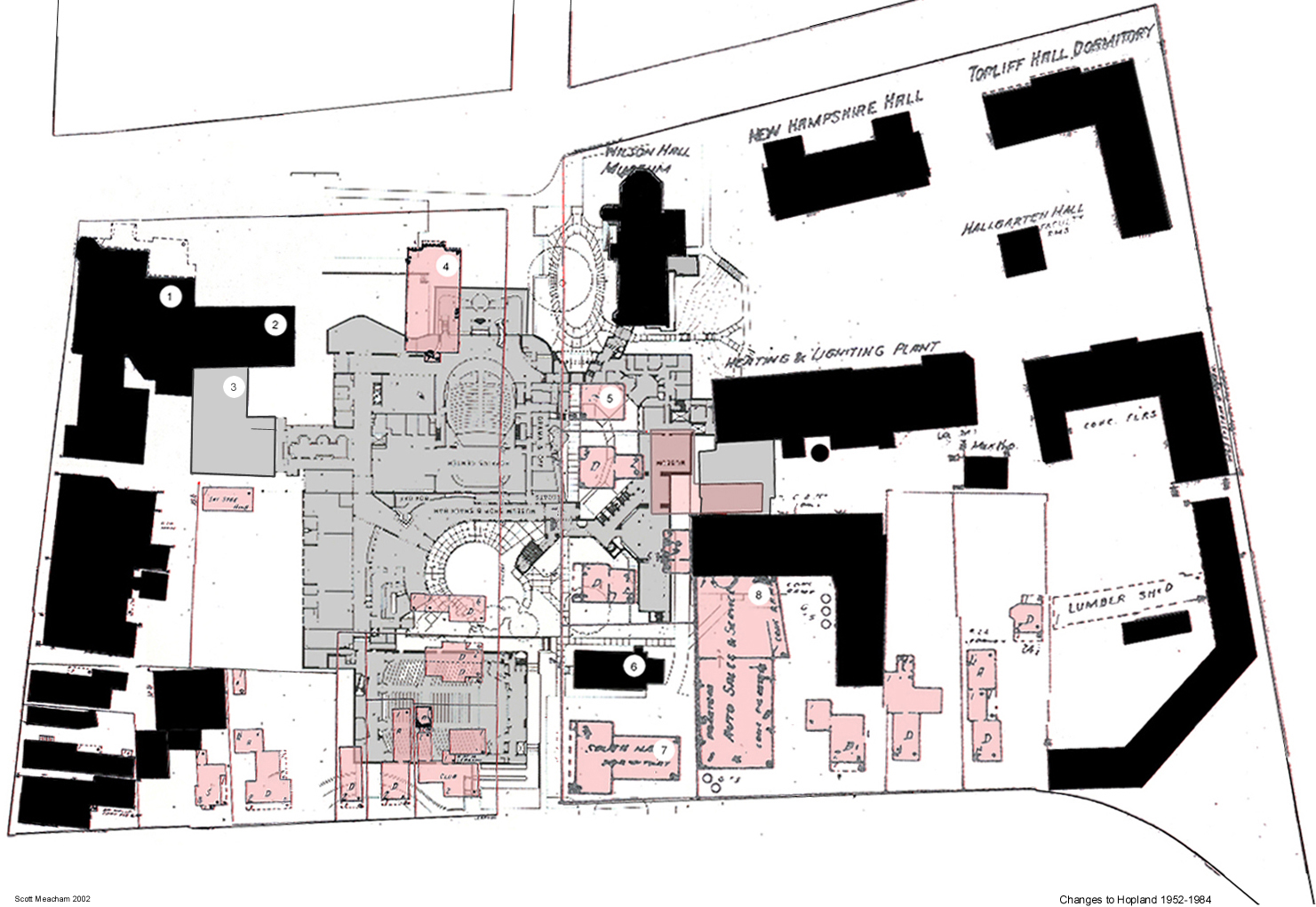 Map of Hop Footprint