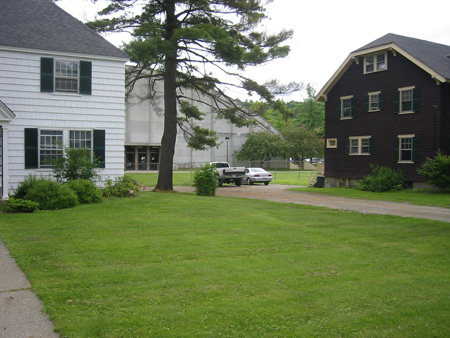 Thompson Arena forecourt in June 2005