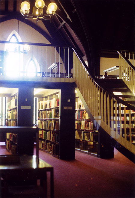 Haverford College library interior