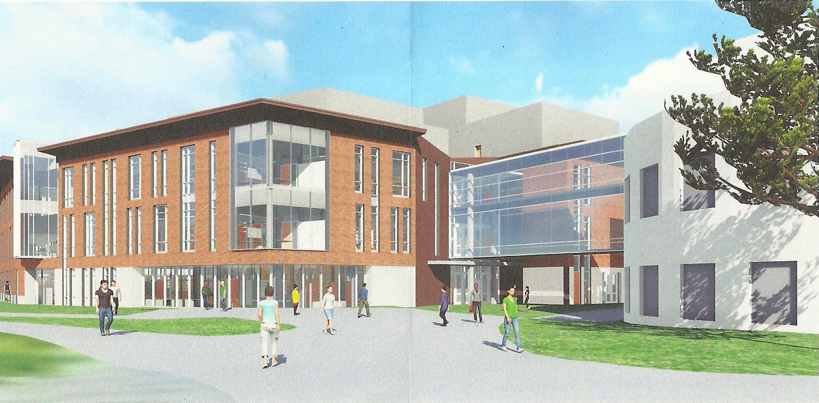 image of Thayer School addition from Dartmouth Life