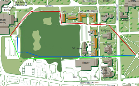 Meacham map of proposed Westway