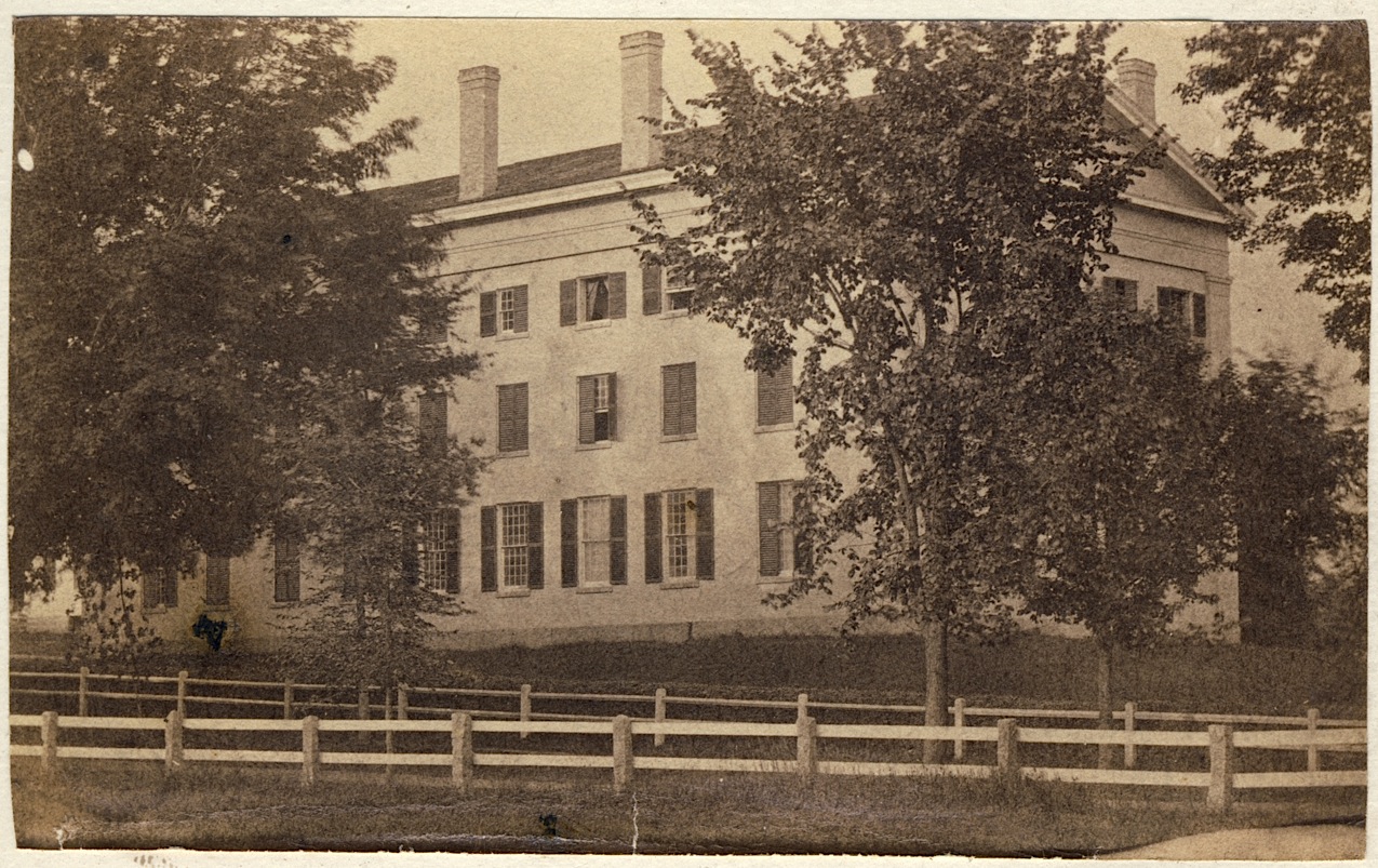 Reed Hall before 1870, author's collection
