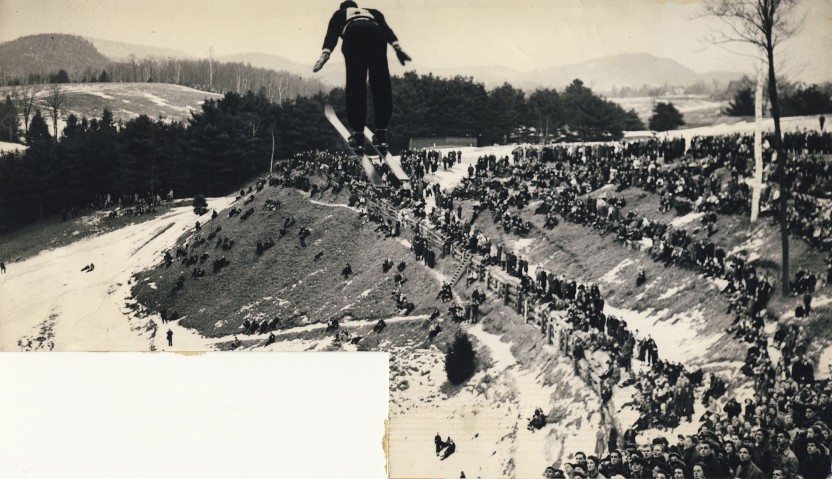Warren Chivers at the 1938 Winter Carnival